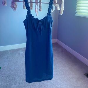 A blue dress for an adult/teen.